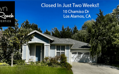 Closed In Just Two Weeks!! 10 Chamiso Street, Los Alamos, CA | Central Coast Real Estate